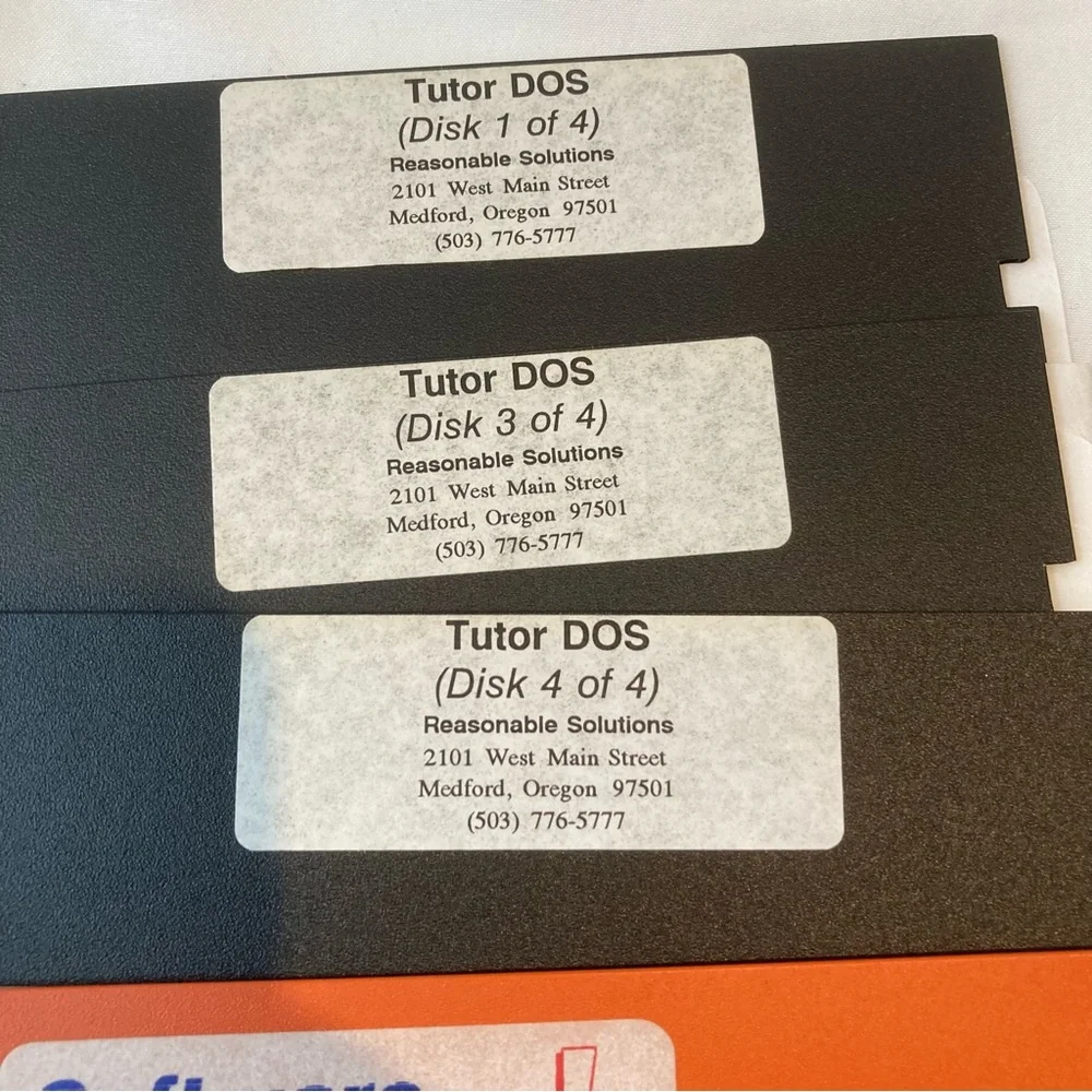 UNTESTED 5.25” Floppy Disk Disc Misc Lot of 17 Vintage Games Software Media 80s